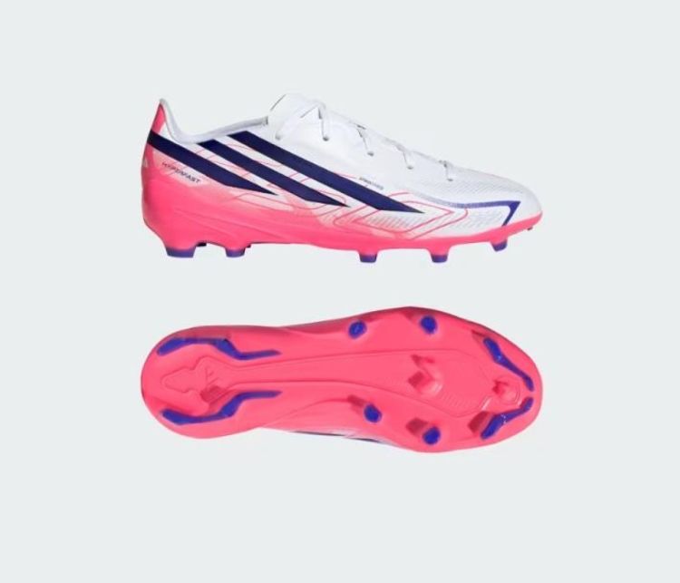 ADIDAS ADIDAS F50 HYPERFAST LEAGUE FG JUNIOR  (wit) - De Peperstraat (Poperinge)