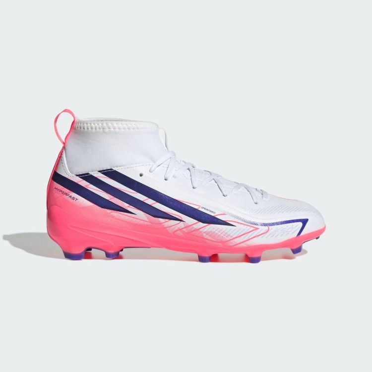 ADIDAS ADIDAS F50 HYPERFAST LEAGUE MID FG J  (wit) - De Peperstraat (Poperinge)