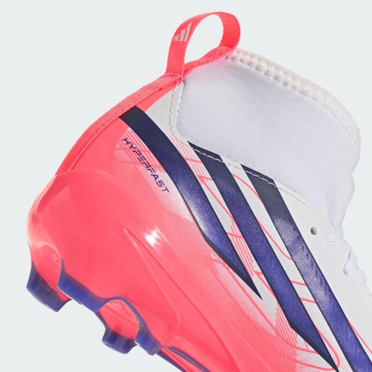 ADIDAS ADIDAS F50 HYPERFAST LEAGUE MID FG J  (wit) - De Peperstraat (Poperinge)