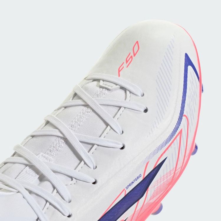 ADIDAS ADIDAS F50 HYPERFAST LEAGUE MID FG J  (wit) - De Peperstraat (Poperinge)