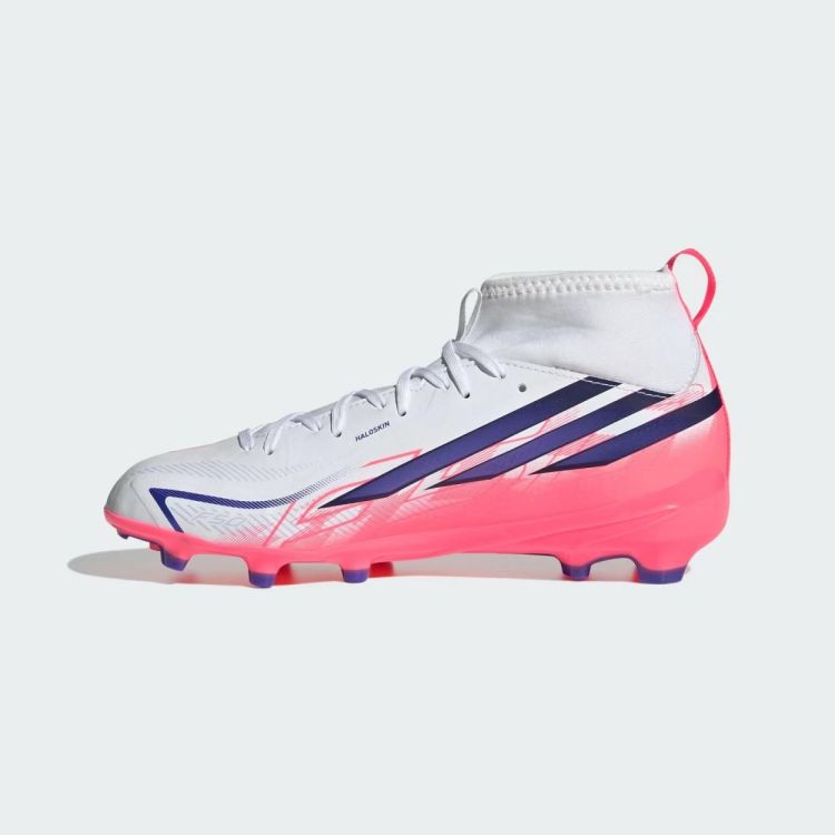 ADIDAS ADIDAS F50 HYPERFAST LEAGUE MID FG J  (wit) - De Peperstraat (Poperinge)