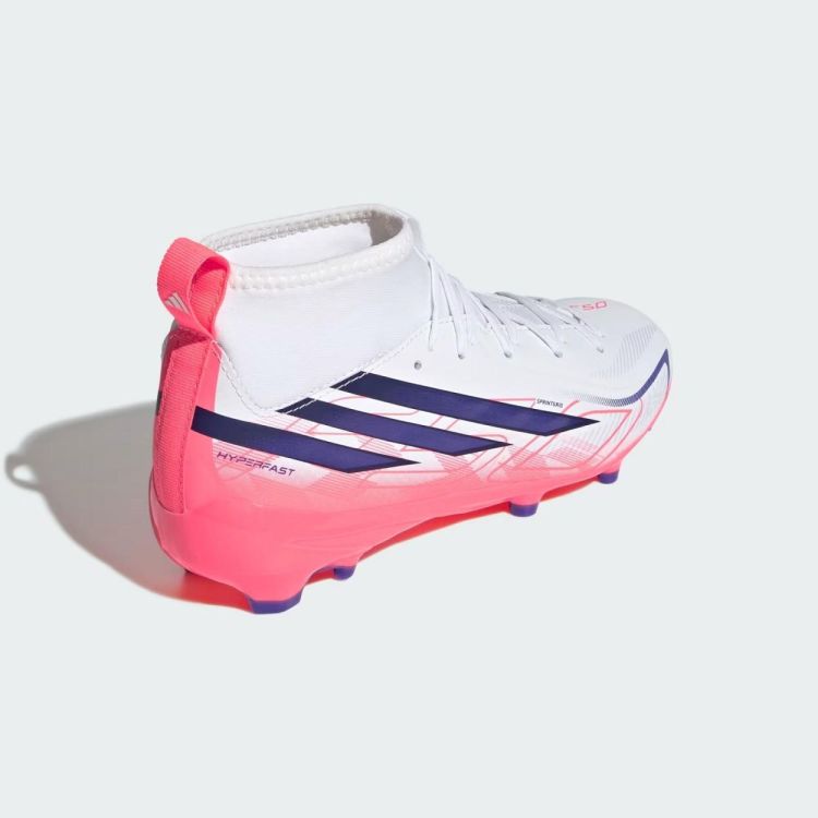 ADIDAS ADIDAS F50 HYPERFAST LEAGUE MID FG J  (wit) - De Peperstraat (Poperinge)