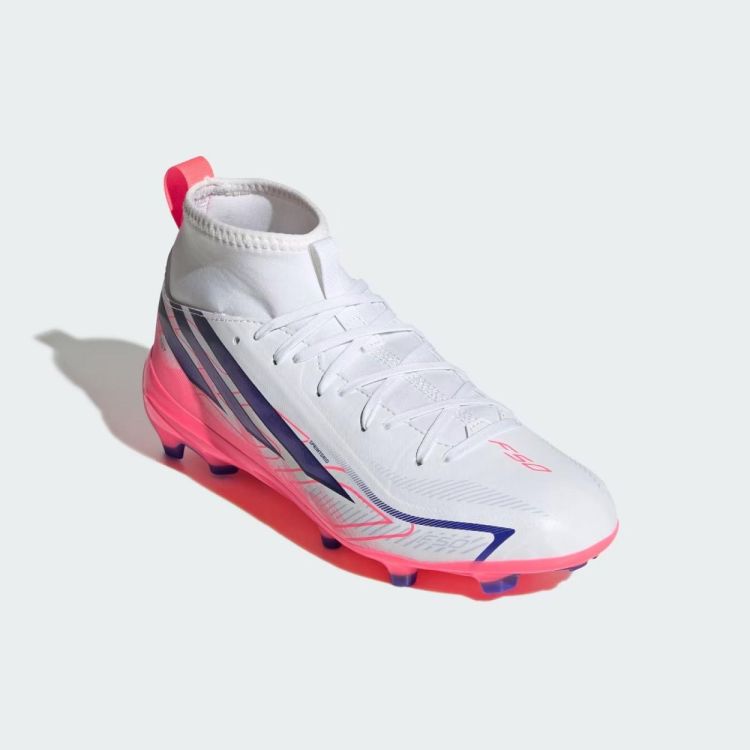 ADIDAS ADIDAS F50 HYPERFAST LEAGUE MID FG J  (wit) - De Peperstraat (Poperinge)