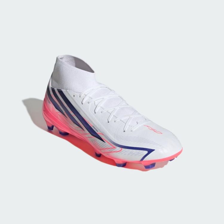 ADIDAS ADIDAS F50 HYPERFAST LEAGUE MID FG  (wit) - De Peperstraat (Poperinge)