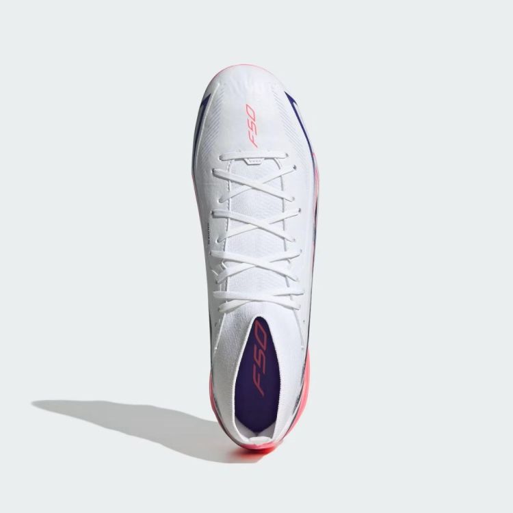 ADIDAS ADIDAS F50 HYPERFAST LEAGUE MID FG  (wit) - De Peperstraat (Poperinge)