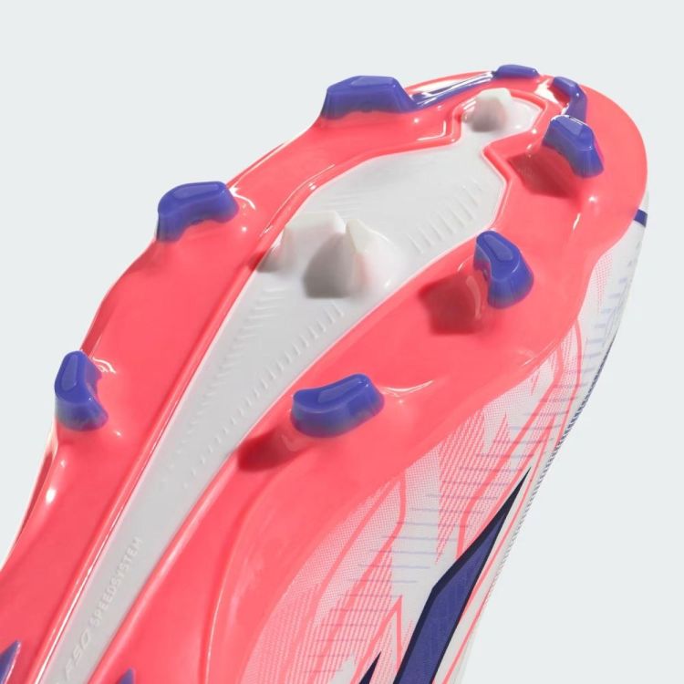 ADIDAS ADIDAS F50 HYPERFAST LEAGUE MID FG  (wit) - De Peperstraat (Poperinge)