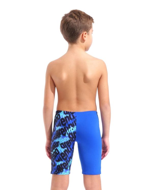 ARENA ARENA B CROWDED SWIM JAMMER NEON BLUE  (blauw) - De Peperstraat (Poperinge)