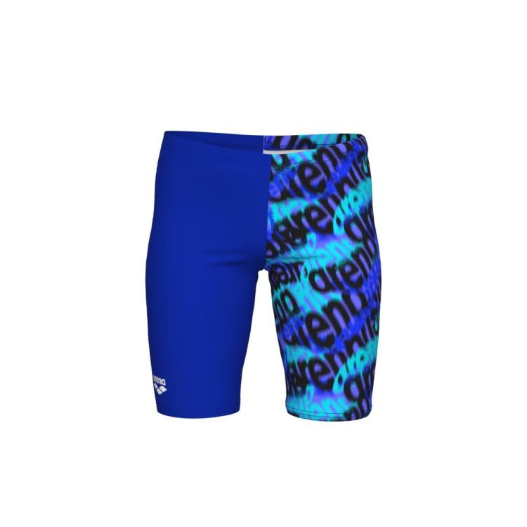 ARENA ARENA B CROWDED SWIM JAMMER NEON BLUE  (blauw) - De Peperstraat (Poperinge)
