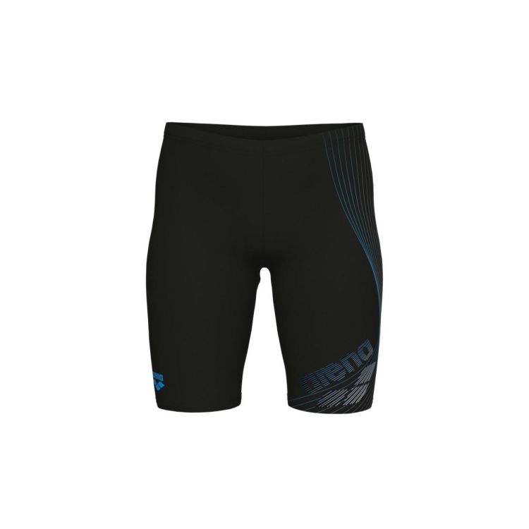 ARENA ARENA B DESIGN SWIM AJMMER BLACK/TURQ  (zwart) - De Peperstraat (Poperinge)