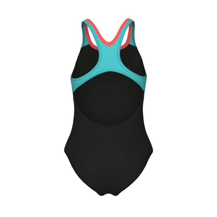 ARENA ARENA G PAINT SWIMSUIT SWIM PRO BACK BLACK/WATER/CALYPSO  (zwart) - De Peperstraat (Poperinge)