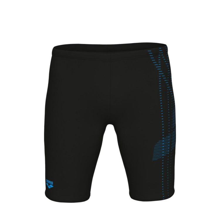 ARENA ARENA M ASYMMETRICAL DESIGN SWIM JAMMER BLACK/TURQ  (zwart) - De Peperstraat (Poperinge)