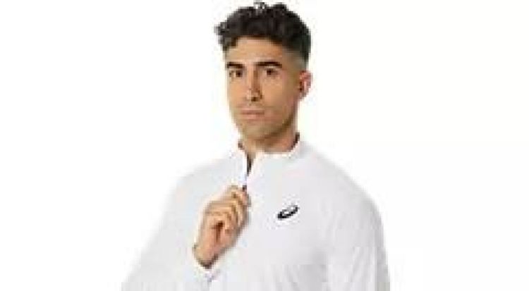  ASICS MENS COURT LS 1/2 ZIP TOP  - De Peperstraat (Poperinge)