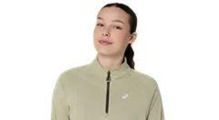 ASICS ASICS NAGINO RUN 1/4 ZIP LS TOP  (beige) - De Peperstraat (Poperinge)