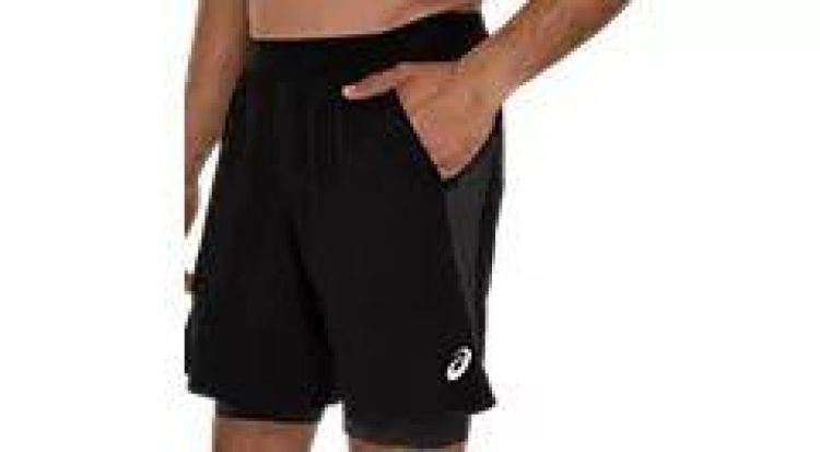 ASICS ASICS ROAD 2-N-1 7IN SHORT  (zwart) - De Peperstraat (Poperinge)