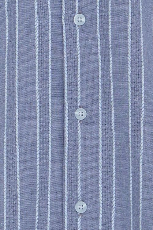  BLEND HEMD  (blauw) - De Peperstraat (Poperinge)