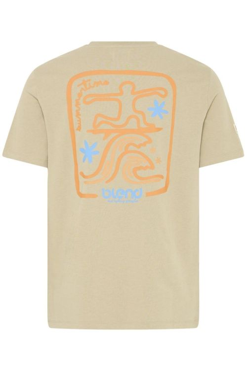  BLEND TEE  (beige) - De Peperstraat (Poperinge)