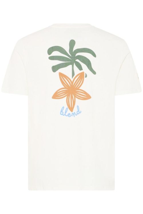  BLEND TEE  (wit) - De Peperstraat (Poperinge)