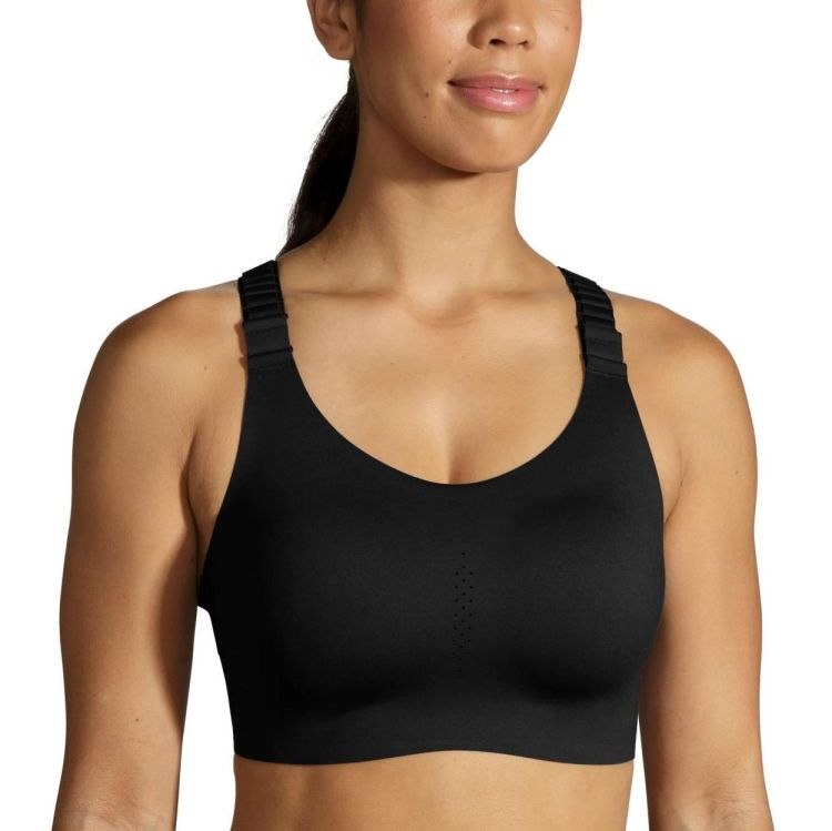 BROOKS BROOKS DARE RACERBACK RUN BRA 2.0 BLACK  - De Peperstraat (Poperinge)