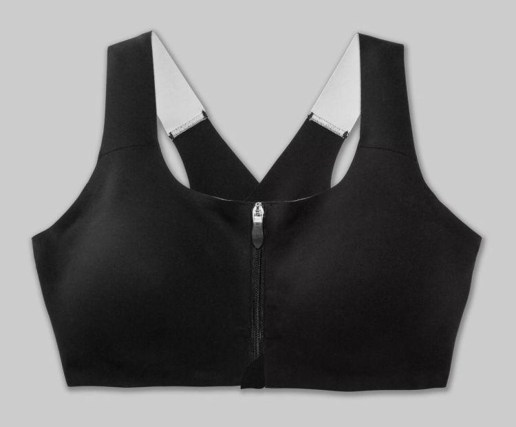 BROOKS BROOKS DARE ZIP RUN BRA BLACK  - De Peperstraat (Poperinge)