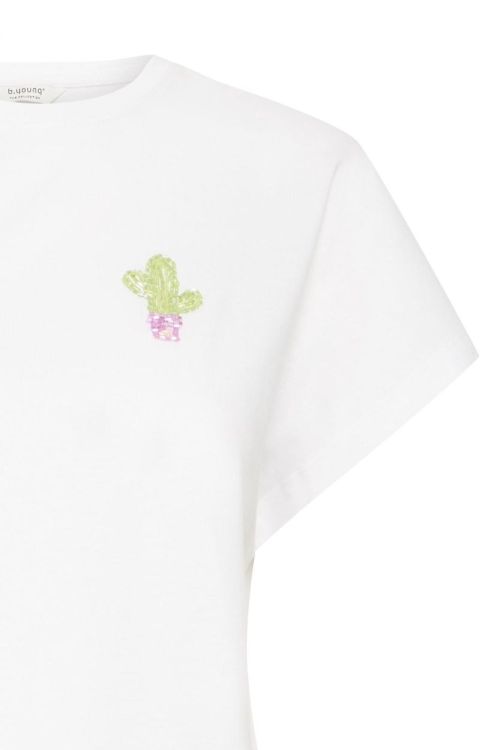 B.YOUNG B.YOUNG TSHIRT  (wit) - De Peperstraat (Poperinge)