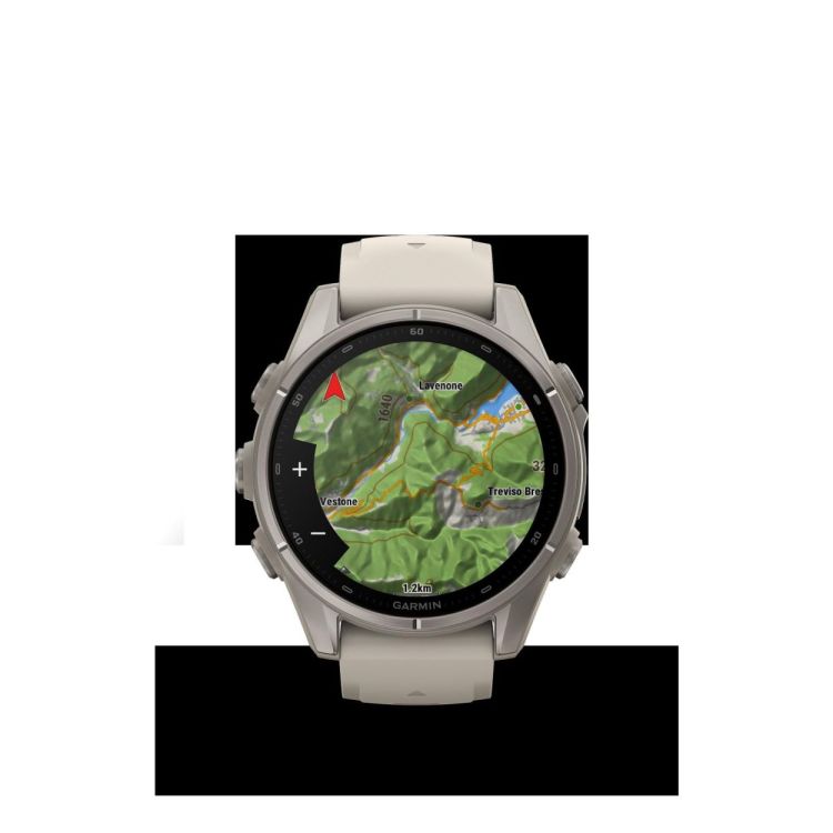 GARMIN GARMIN fenix® 9 – 43mm Titanium met siliconen band in Fog Gray  - De Peperstraat (Poperinge)