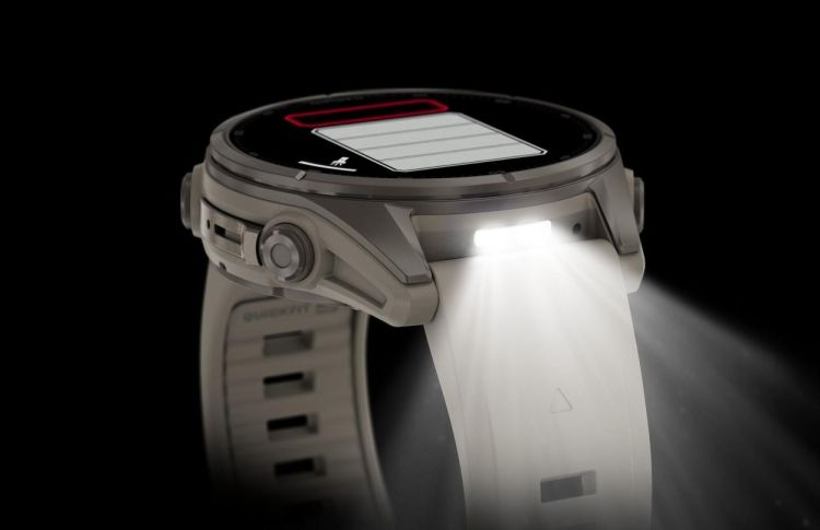 GARMIN GARMIN fenix® 9 – 43mm Titanium met siliconen band in Fog Gray  - De Peperstraat (Poperinge)