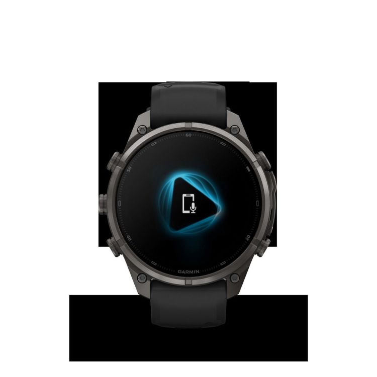 GARMIN GARMIN fenix® 9 Pro – 47mm Carbon Grey DLC titanium met siliconen band in Zwart/Pebble Gray  - De Peperstraat (Poperinge)