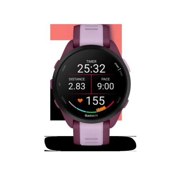  GARMIN Forerunner® 165 Music, Berry/Lilac  - De Peperstraat (Poperinge)