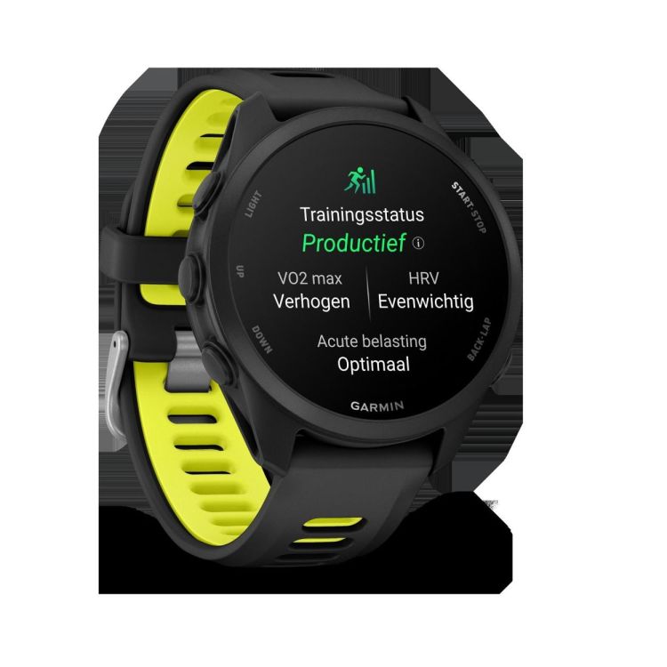 GARMIN GARMIN Forerunner® 170 Music Zwart met Zwart/Gele band  (zwart) - De Peperstraat (Poperinge)