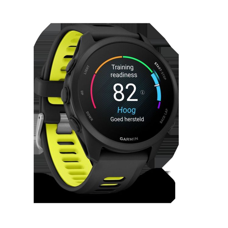 GARMIN GARMIN Forerunner® 170 Music Zwart met Zwart/Gele band  (zwart) - De Peperstraat (Poperinge)