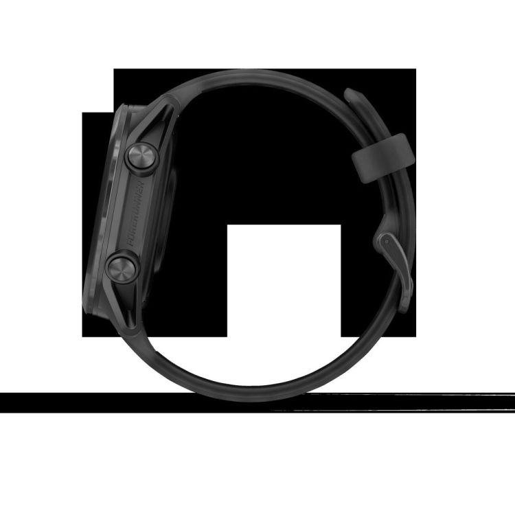  GARMIN Forerunner® 570 - 42mm Slate grey aluminium met transparante zwarte/zwarte band  - De Peperstraat (Poperinge)