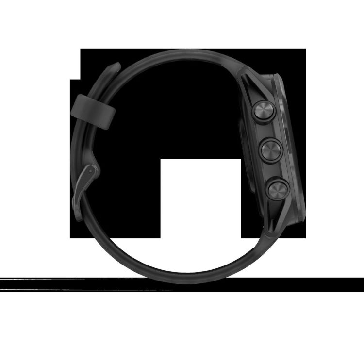  GARMIN Forerunner® 570 - 42mm Slate grey aluminium met transparante zwarte/zwarte band  - De Peperstraat (Poperinge)