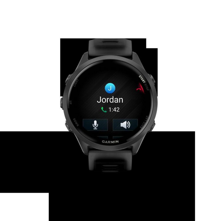 GARMIN GARMIN Forerunner® 570 - 47mm Slate grey aluminium met transparante zwarte/zwarte band  - De Peperstraat (Poperinge)