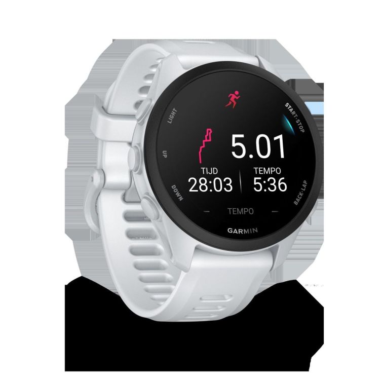 GARMIN GARMIN Forerunner® 70 Whitestone  (wit) - De Peperstraat (Poperinge)