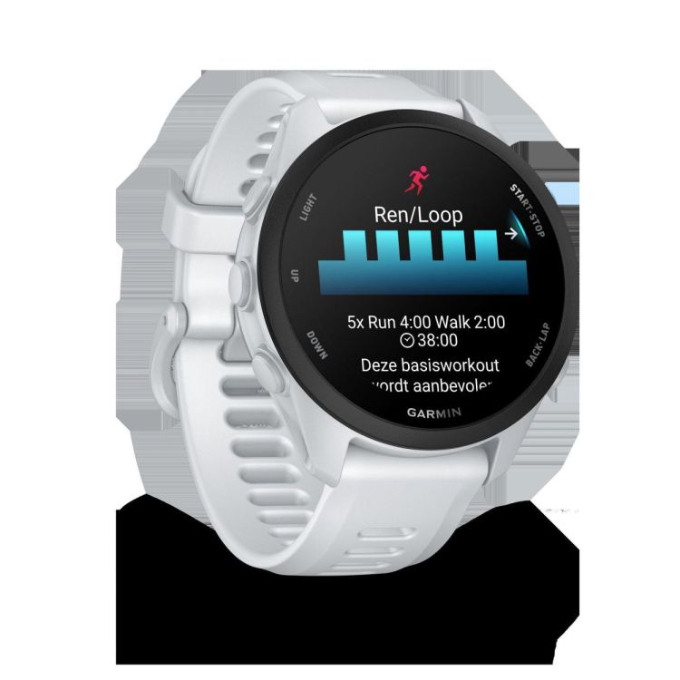 GARMIN GARMIN Forerunner® 70 Whitestone  (wit) - De Peperstraat (Poperinge)