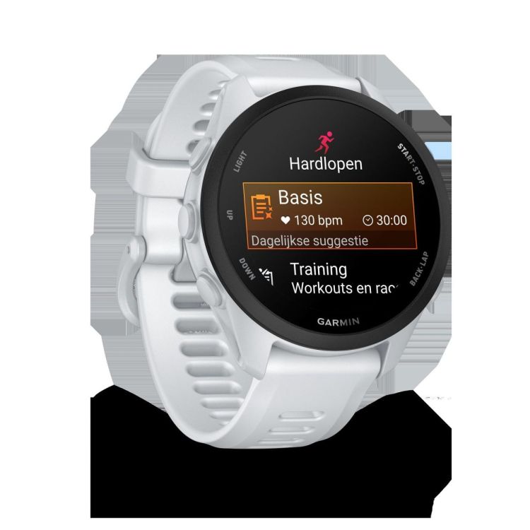 GARMIN GARMIN Forerunner® 70 Whitestone  (wit) - De Peperstraat (Poperinge)