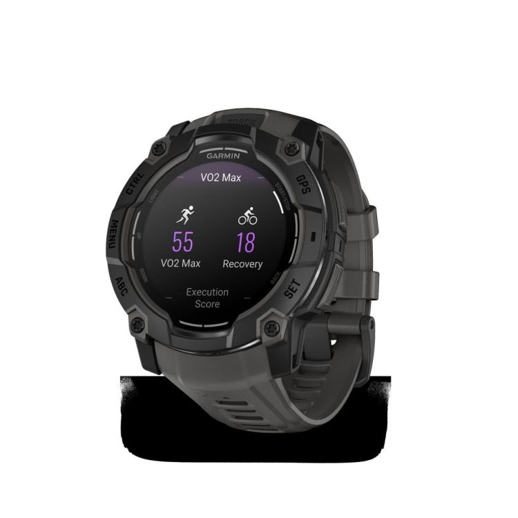 GARMIN GARMIN Instinct® 3 – 50 mm, AMOLED Zwart met charcoal band  - De Peperstraat (Poperinge)