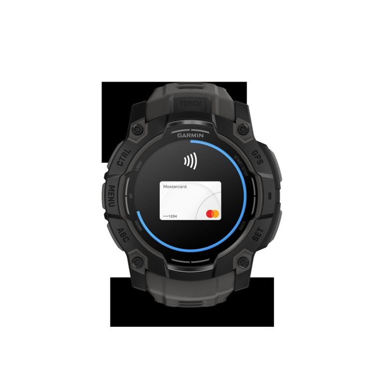 GARMIN GARMIN Instinct® 3 – 50 mm, AMOLED Zwart met charcoal band  - De Peperstraat (Poperinge)