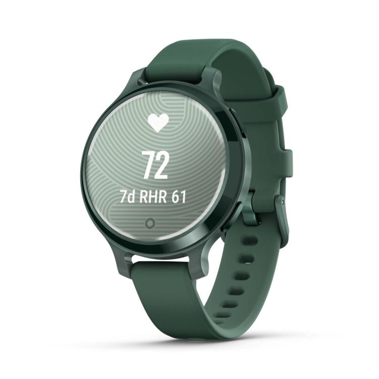  GARMIN Lily® 2 Active Jasper Green met Jasper Green siliconen bandje  - De Peperstraat (Poperinge)