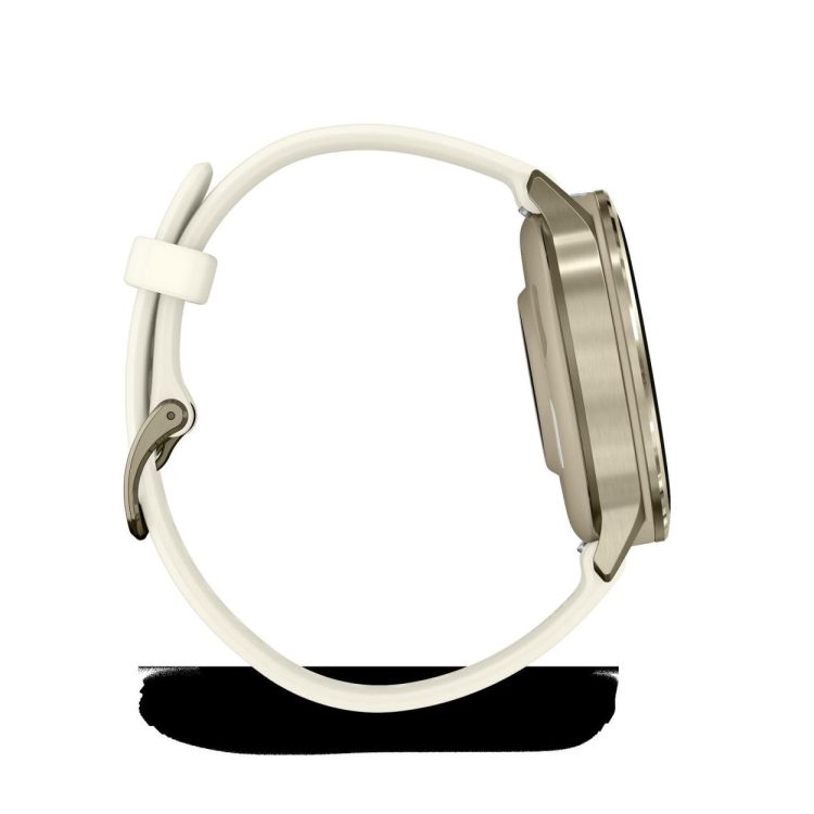  GARMIN Venu® 4 - 41 mm Lunar gold met Bone siliconen bandje  - De Peperstraat (Poperinge)