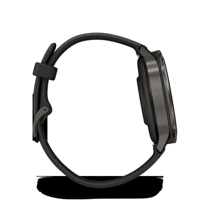  GARMIN Venu® 4 - 41 mm Slate met Zwarte siliconen band  - De Peperstraat (Poperinge)