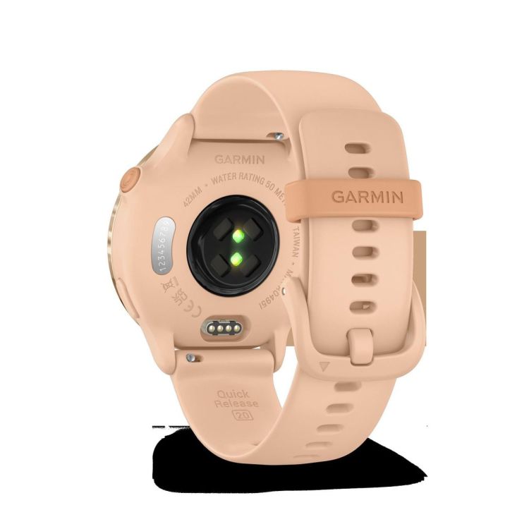 GARMIN GARMIN vívoactive® 6 Metallic Pink Dawn met Pink Dawn polsband  - De Peperstraat (Poperinge)