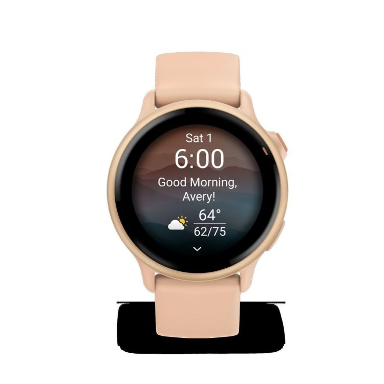 GARMIN GARMIN vívoactive® 6 Metallic Pink Dawn met Pink Dawn polsband  - De Peperstraat (Poperinge)