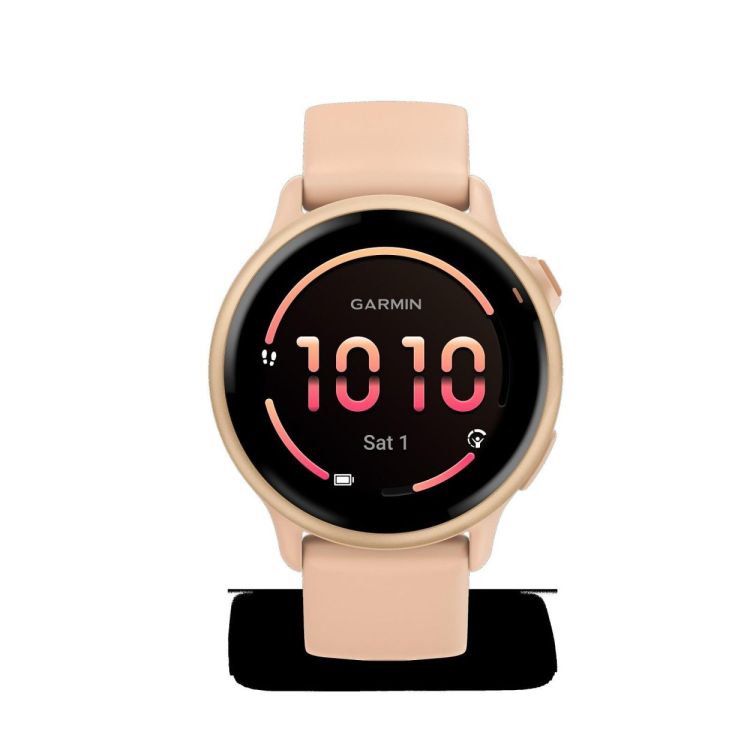 GARMIN GARMIN vívoactive® 6 Metallic Pink Dawn met Pink Dawn polsband  - De Peperstraat (Poperinge)