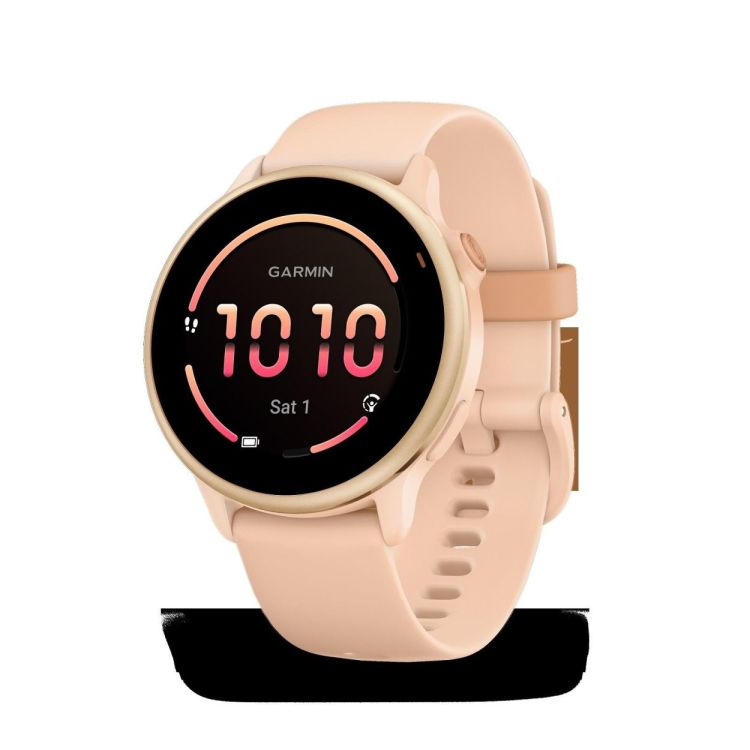 GARMIN GARMIN vívoactive® 6 Metallic Pink Dawn met Pink Dawn polsband  - De Peperstraat (Poperinge)