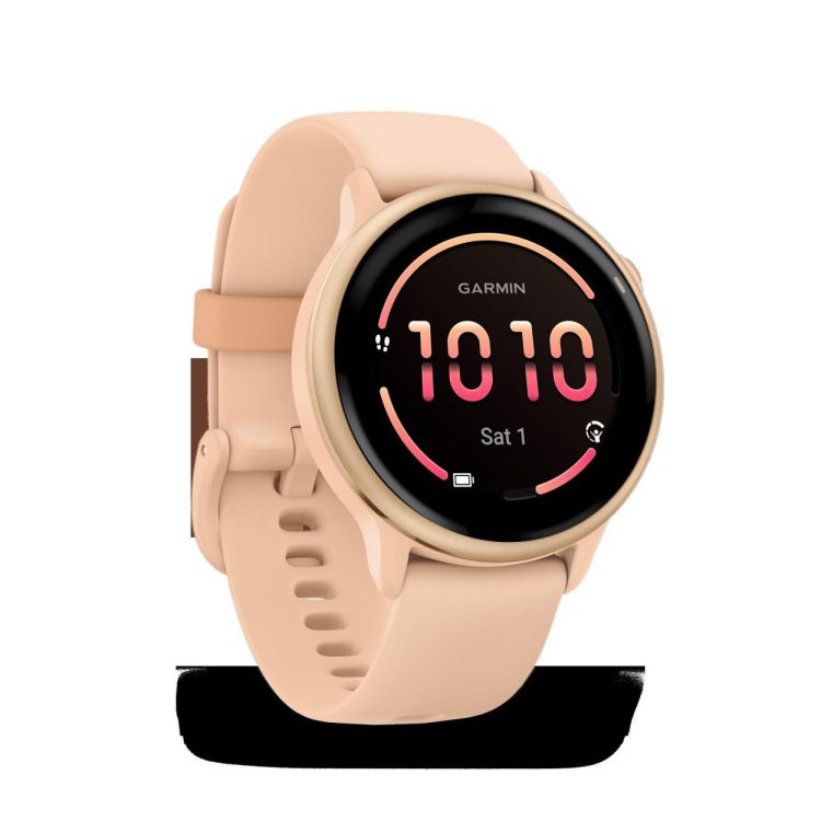 GARMIN GARMIN vívoactive® 6 Metallic Pink Dawn met Pink Dawn polsband  - De Peperstraat (Poperinge)