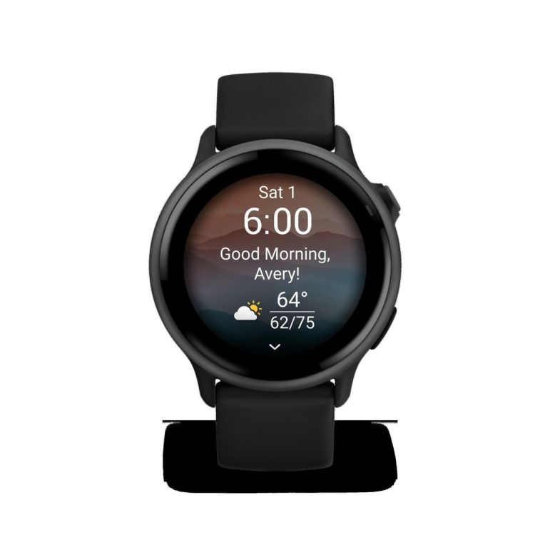 GARMIN GARMIN vívoactive® 6 Slate met zwarte polsband  - De Peperstraat (Poperinge)
