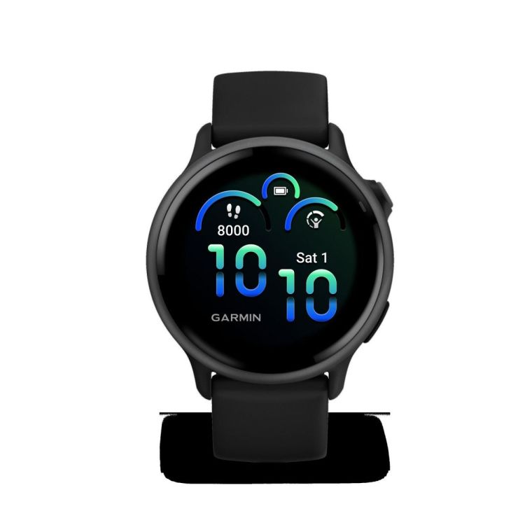 GARMIN GARMIN vívoactive® 6 Slate met zwarte polsband  - De Peperstraat (Poperinge)