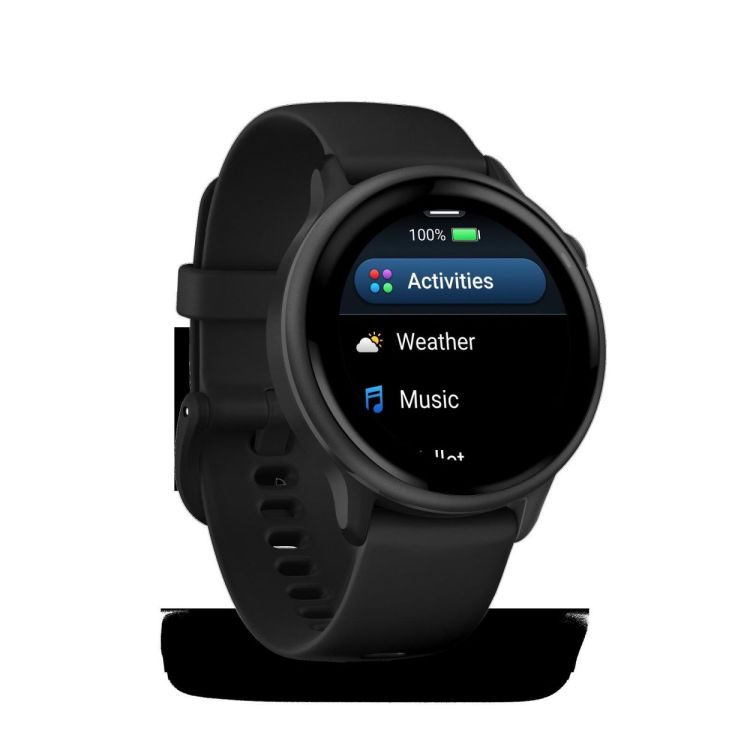 GARMIN GARMIN vívoactive® 6 Slate met zwarte polsband  - De Peperstraat (Poperinge)