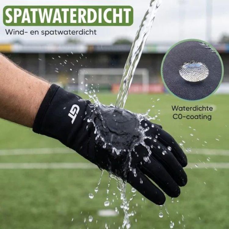 GT SPORT SELECTION GT Field Player Gloves  (zwart) - De Peperstraat (Poperinge)